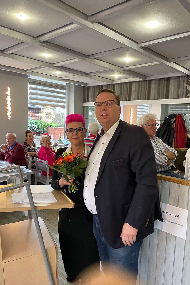 Marco im Gespräch mit den Bürgerinnen und Bürgern aus 29633 Munster