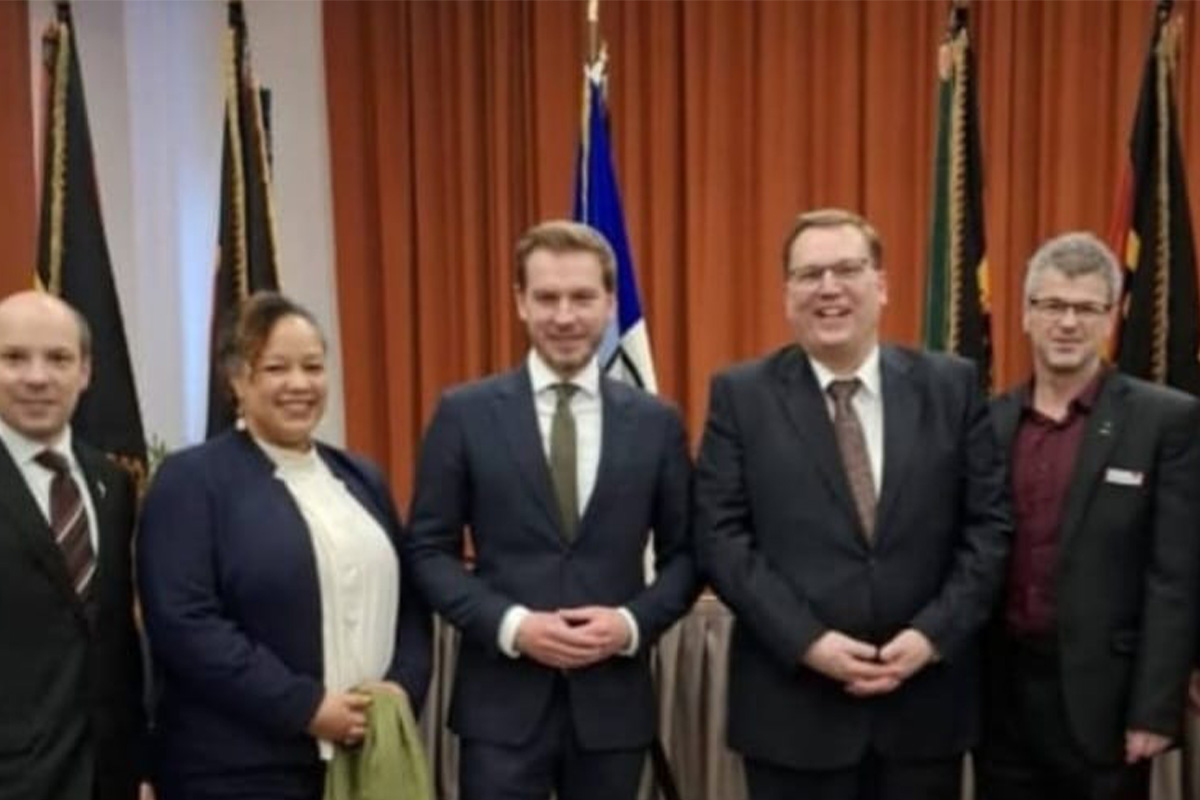 Bürgermeisterkandidat 2026 für 29633 Munster: Marco Tews im Gruppenfoto