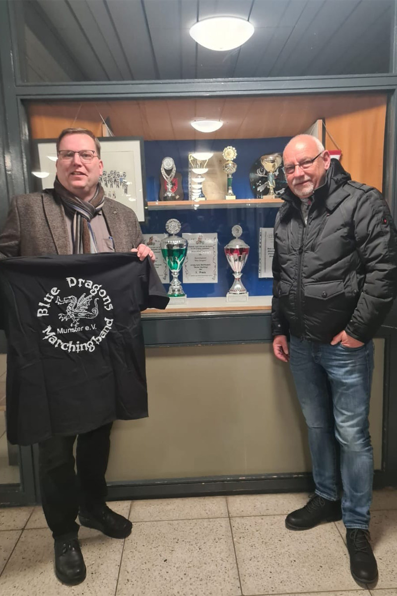 Bürgermeisterkandidat 2026 für 29633 Munster: Marco Tews im Gruppenfoto