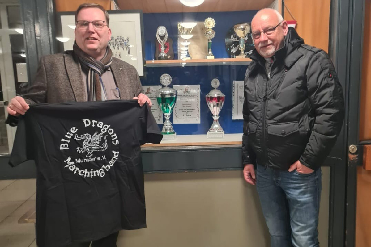 Bürgermeisterkandidat 2026 für 29633 Munster: Marco Tews im Gruppenfoto