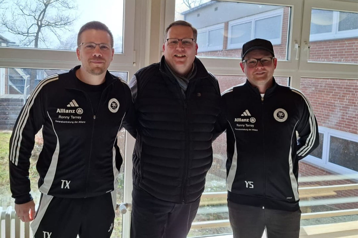 Bürgermeisterkandidat 2026 für 29633 Munster: Marco Tews im Gruppenfoto