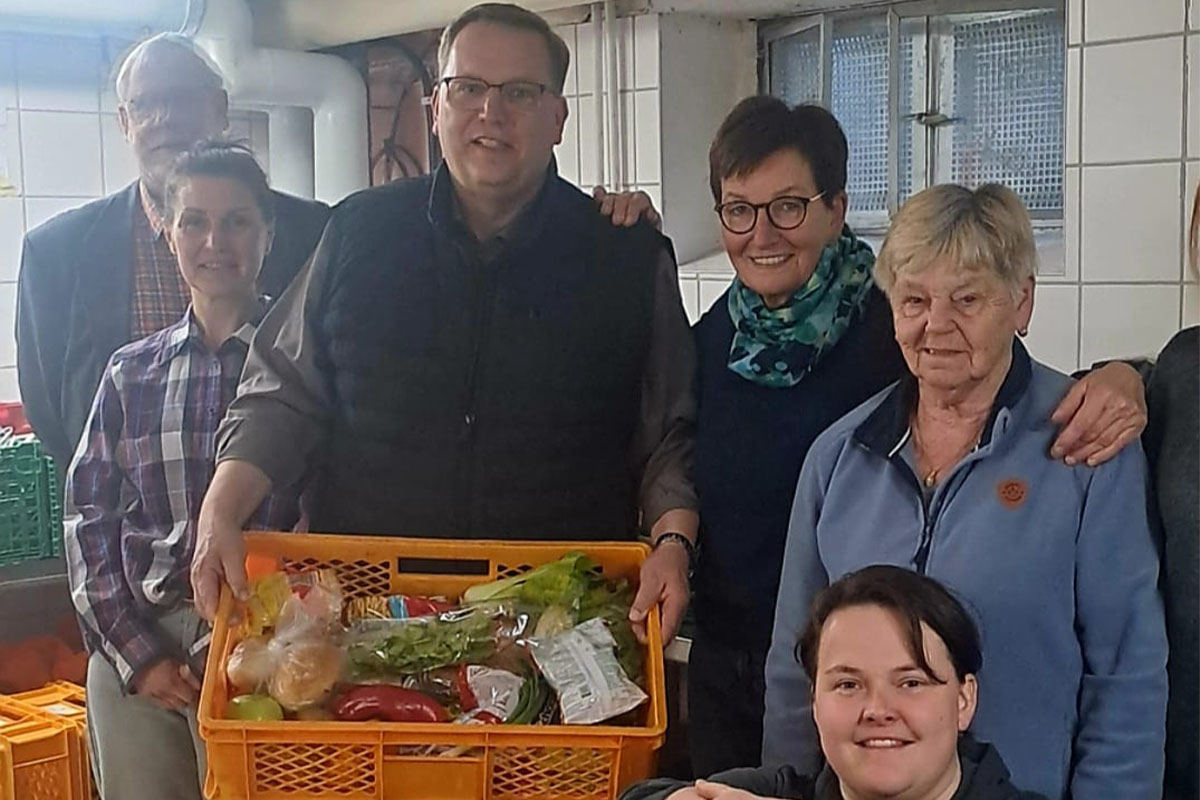 Bürgermeisterkandidat 2026 für 29633 Munster: Marco Tews im Gruppenfoto