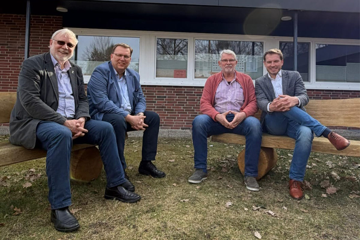 Bürgermeisterkandidat 2026 für 29633 Munster: Marco Tews im Gruppenfoto