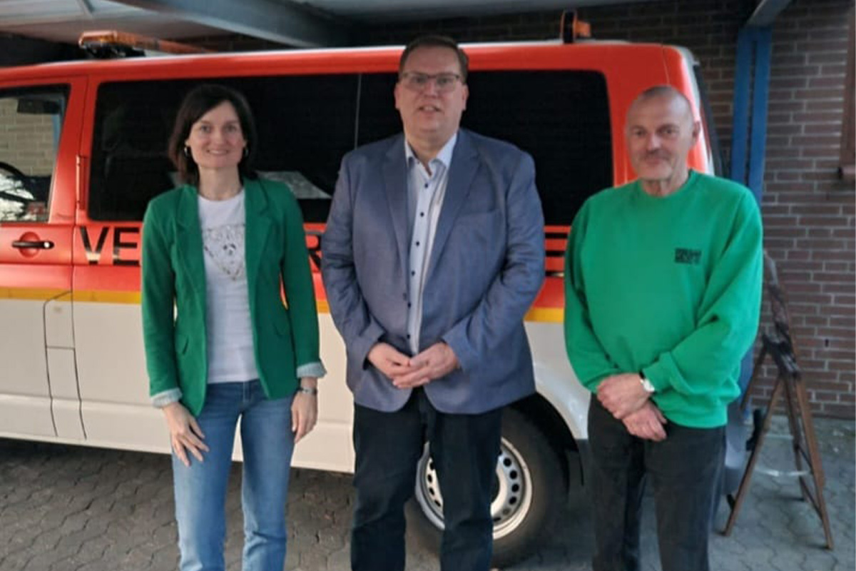 Bürgermeisterkandidat 2026 für 29633 Munster: Marco Tews im Gruppenfoto