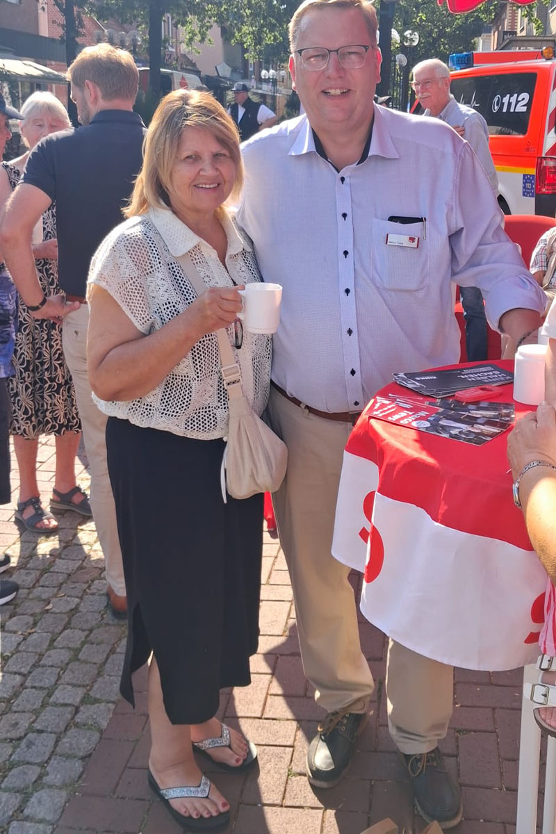 Marco im Gespräch