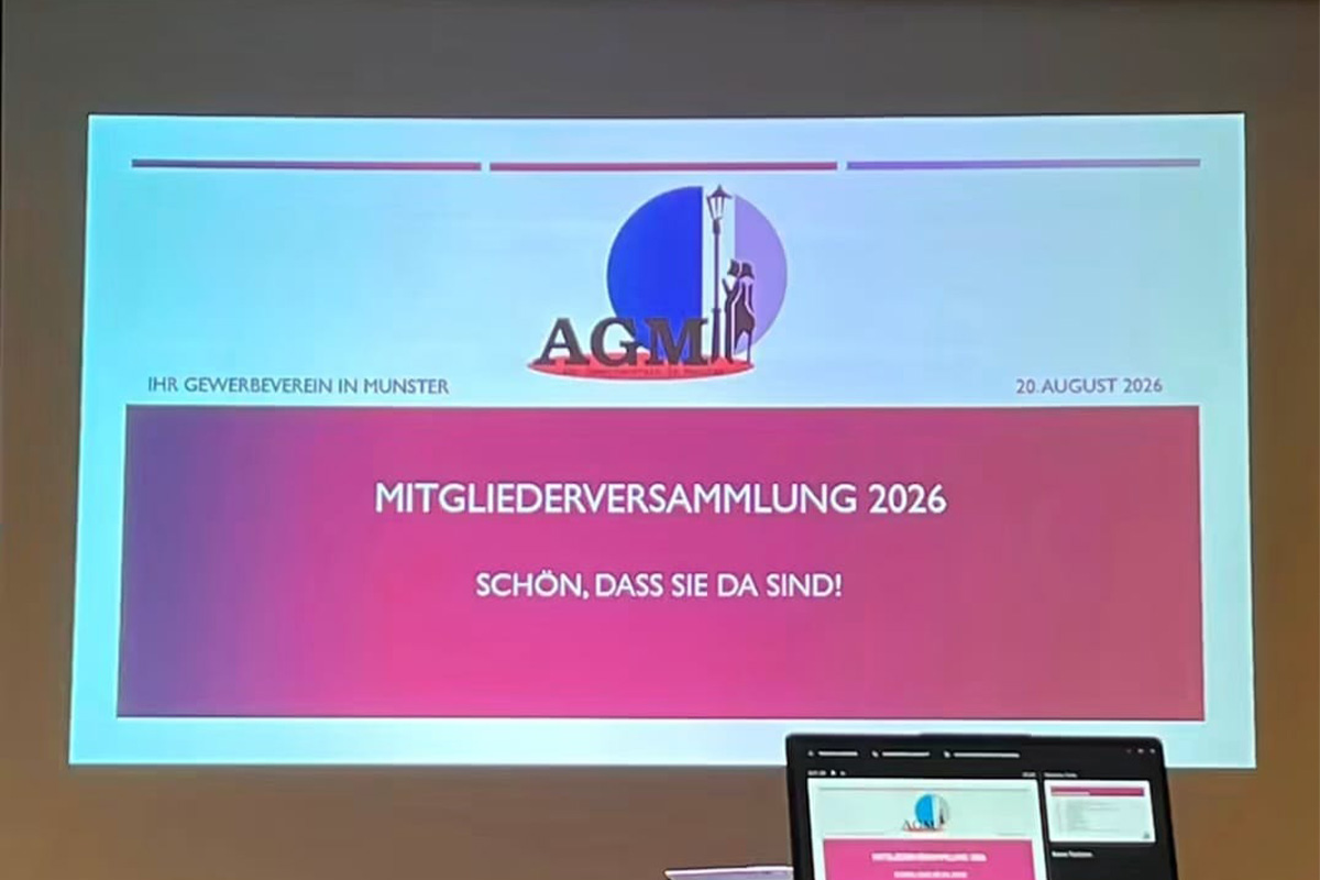 Powerpointfolie der AGM