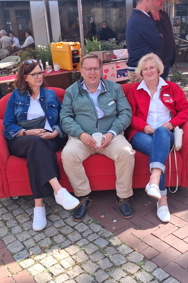 Christina Fleckenstein und Marco Tews