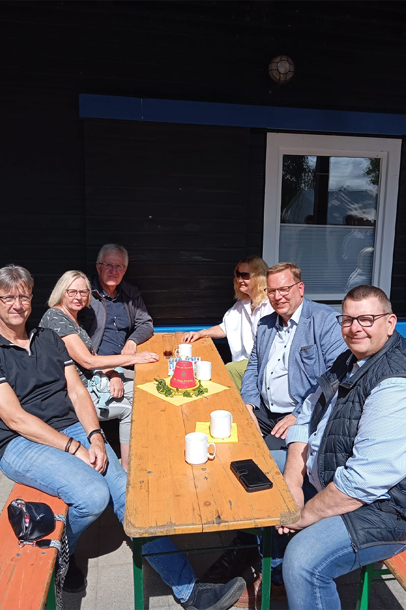 Gespräche am Tisch
